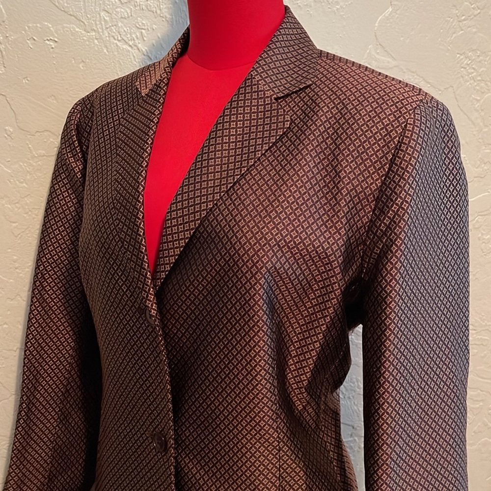 Jones New York Silk Blazer